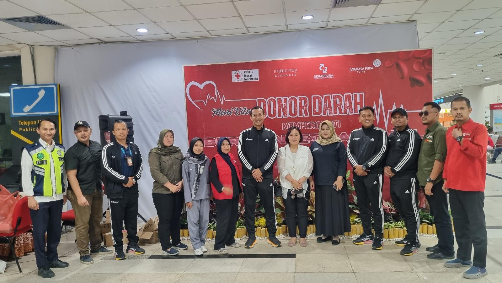 Menyambut May Day, DPC Sekarpura Kualanamu Gelar Donor Darah